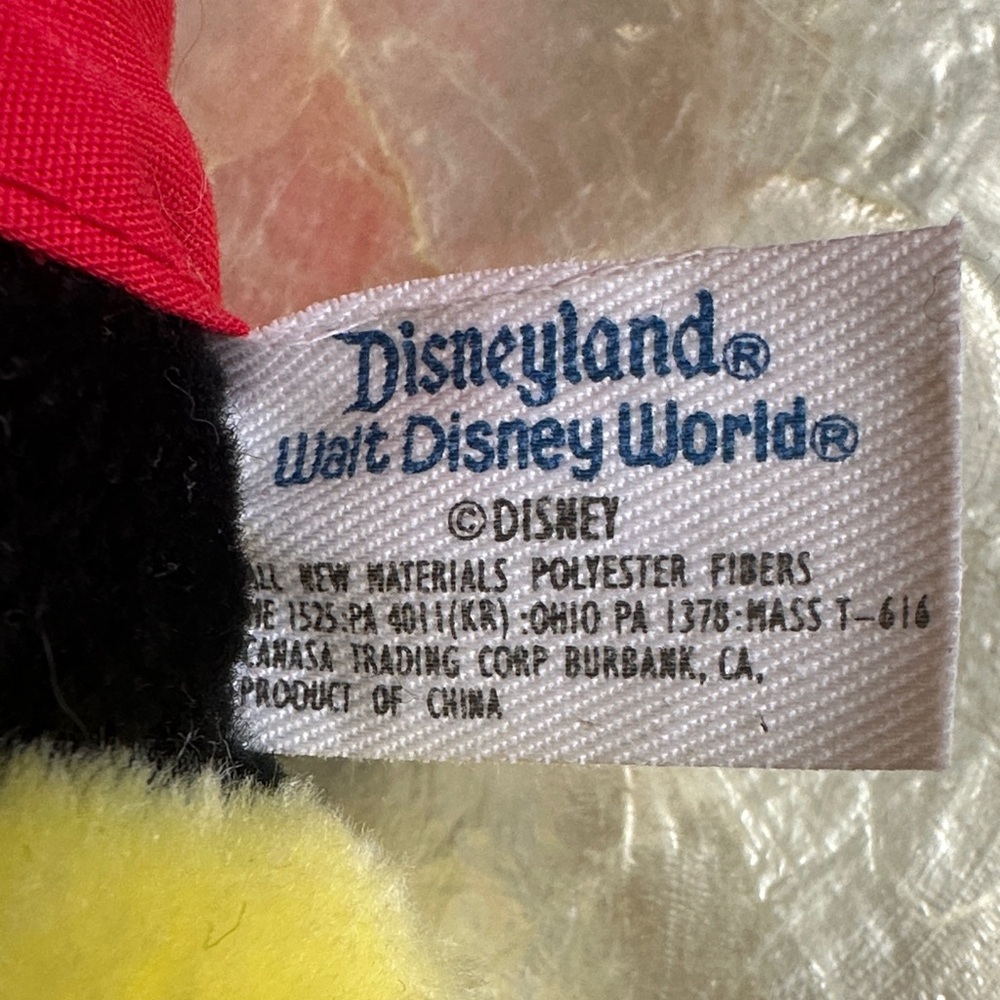 Vintage Disney Mickey and Minnie Plush Duo - Picture 4 of 6